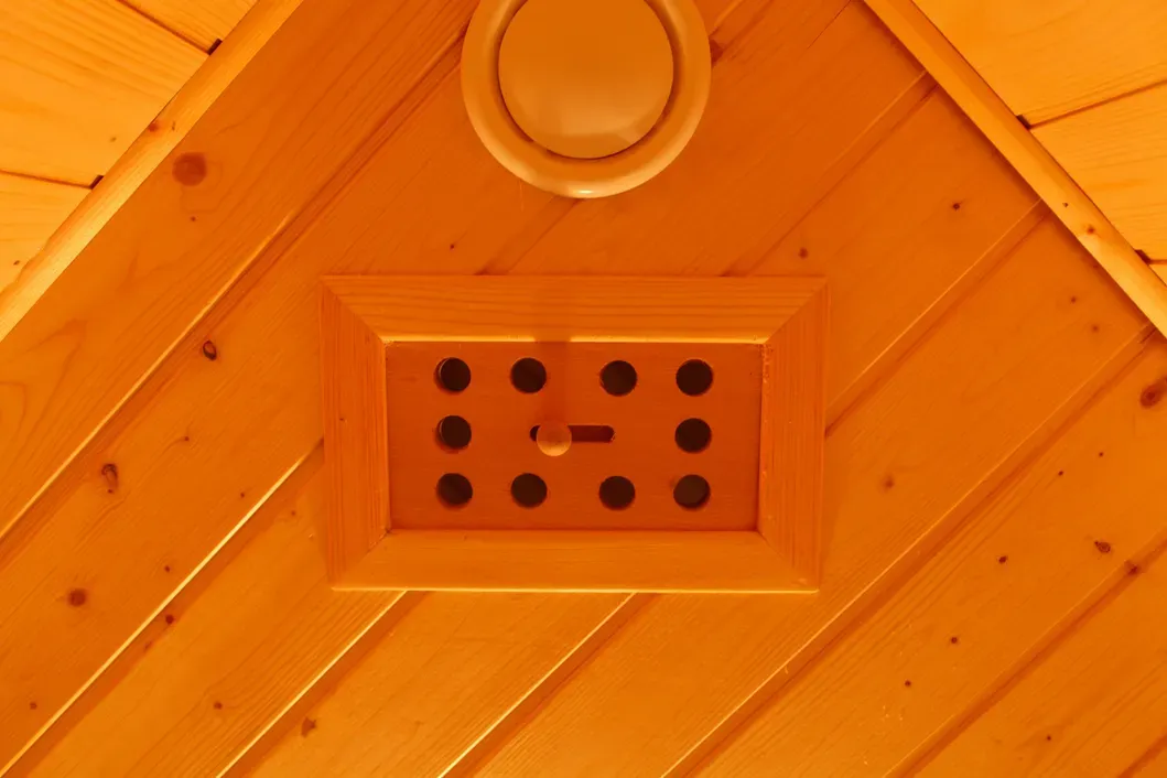 Инфрақызыл саунаға арналған 2 адамға арналған ағаш сауна бөлмесі